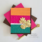 CZ Designs Sentiment Strips Teacher czg051 Just A Note Encouragement Card