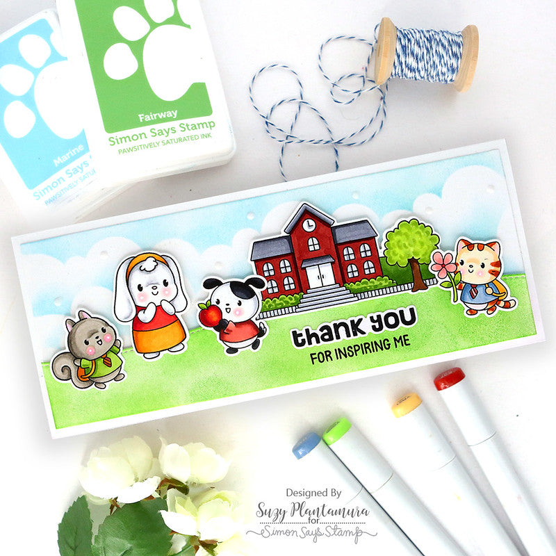 Simon Says Stamps and Dies Thank You Teacher set987ty Moments in Time Teacher Card | color-code:ALT03