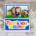 Simon Says Stamp Moments in Time Collection I Want It All Stand-Alone Dies set997sa Thank You, Teacher 