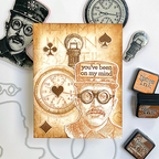 Simon Says Stamp The Inspector Wafer Dies 465sss Thinking of You Card