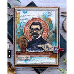 Simon Says Stamp The Professor Suite Wafer Dies 373sss395 Steam Punk Panel