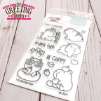 The Greeting Farm Be Cappy Stamps