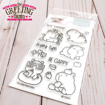 The Greeting Farm Be Cappy Stamps