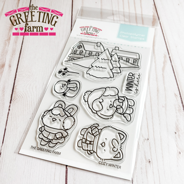 The Greeting Farm Cozy Winter Stamps
