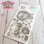 The Greeting Farm Emoji Couple Stamps