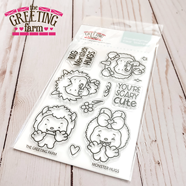 The Greeting Farm Monster Hugs Stamps