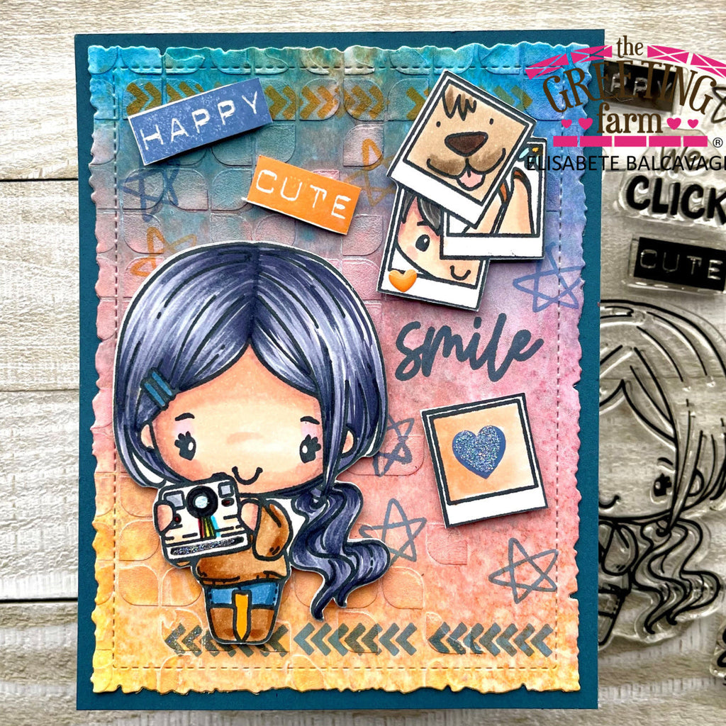 The Greeting Farm Snapshot Anya Stamps Smile | color-code:ALT02