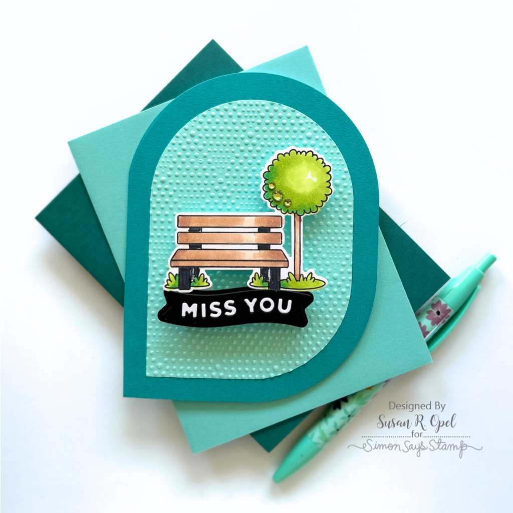 Simon Says Stamps and Dies The Little Things set961tlt You Are My Favorite Miss You Card
