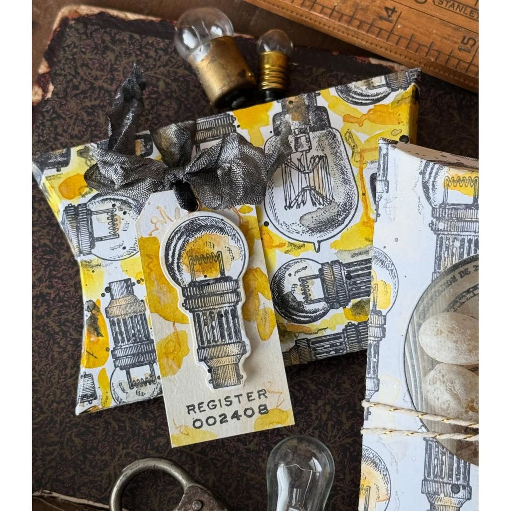 Simon Says Stamp The Professor Suite Wafer Dies 373sss395 Lightbulb Ensemble