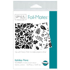 Therm O Web Gina K. Designs Holiday Flora Foil-Mates Remix Deco Foil Toner Card Fronts 18228