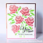 Therm O Web Gina K Designs Dusty Rose Fancy Foils Matte Finish Deco Foil 18216 freind forever