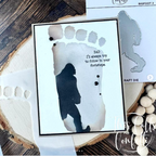 This Calls For Confetti Bigfoot 2 Metal Craft Die dad