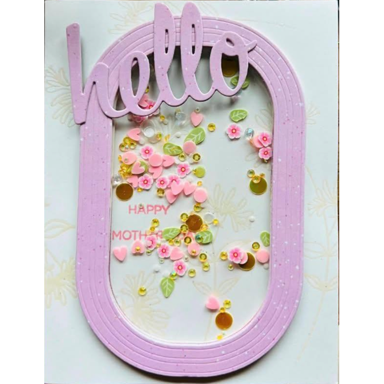 This Calls For Confetti Hearts in Bloom Mix shaker card