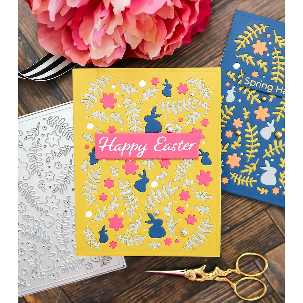 This Calls For Confetti Spring Has Sprung Hot Foil Plates happy easter