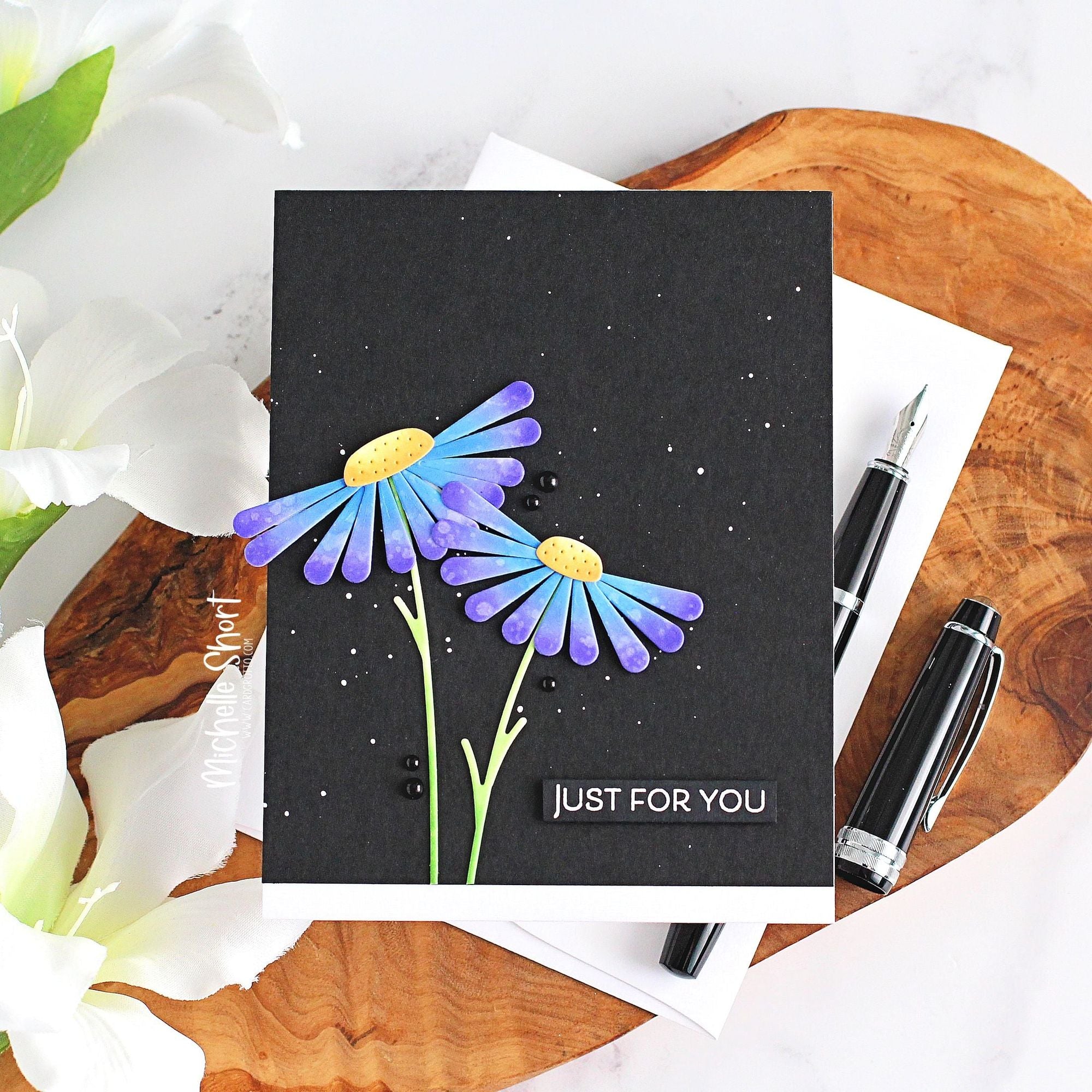 Simon Says Stamp Tilted Daisies Wafer Dies s1016 Friend Like You For You Card | color-code:ALT03