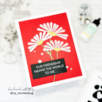 Simon Says Stamp Tilted Daisies Wafer Dies s1016 Friend Like You Friend Card | color-code:ALT01