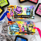 Tim Holtz Layering Stencil Cutout Shapes 2 ths177 birthday | color-code:ALT01