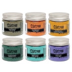 Tim Holtz Distress Embossing Glaze Mini Ink Pad And 5 x 8 Zipper Bag Bundle