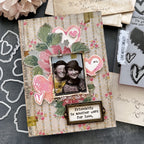 Tim Holtz 4.25 x 5.5 Distress Watercolor Cardstock Ranger TDA39549 Galentine’s Day Gift | color-code:ALT05