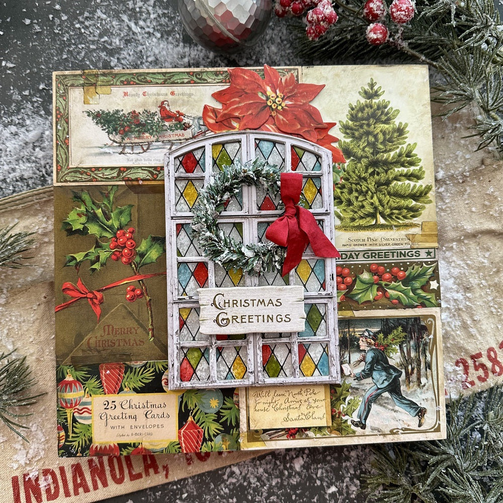 Tim Holtz Alcohol Ink Bayou Ranger tal86024 Christmas Collage | color-code:ALT11