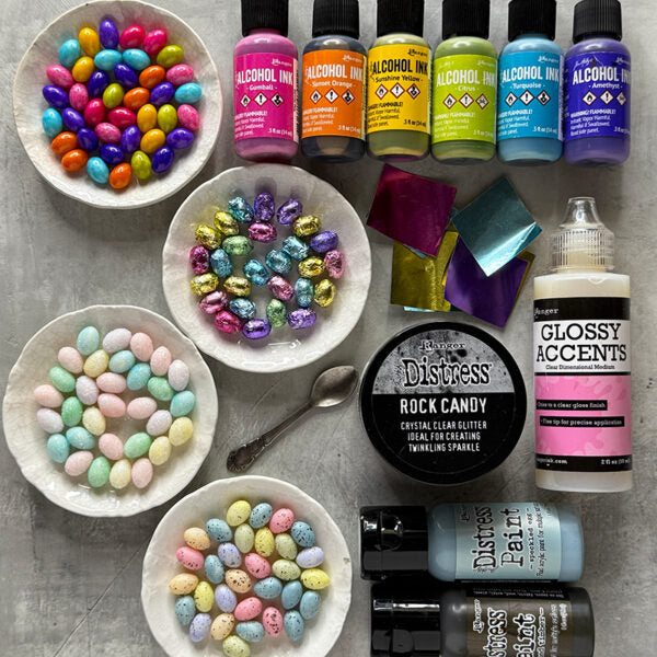 Tim Holtz Alcohol Ink Citrus Ranger TAB25450 Easter and Spring Ideas | color-code:ALT02