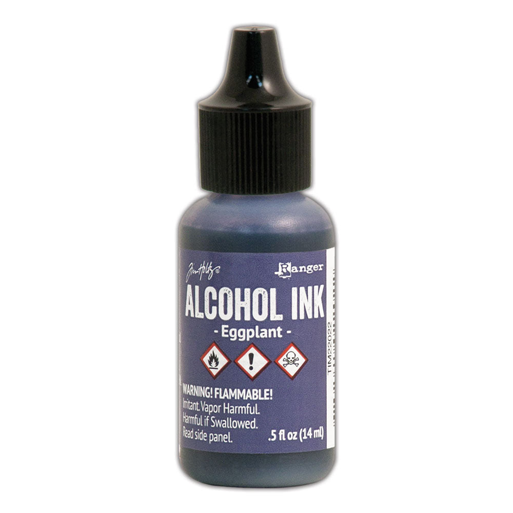 Tim Holtz Alcohol Ink Eggplant Ranger TIM22022