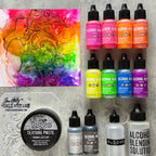 Tim Holtz Alcohol Neon Caution Ranger tan91813 Spectrum Background | color-code:ALT05