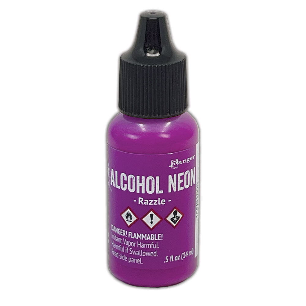 Tim Holtz Alcohol Neon Razzle Ranger tan91806
