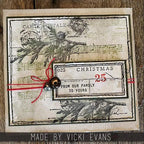 Tim Holtz Clear Stamps and Stencils Department Store, Tinsel, Sparkle thmm177 christmas