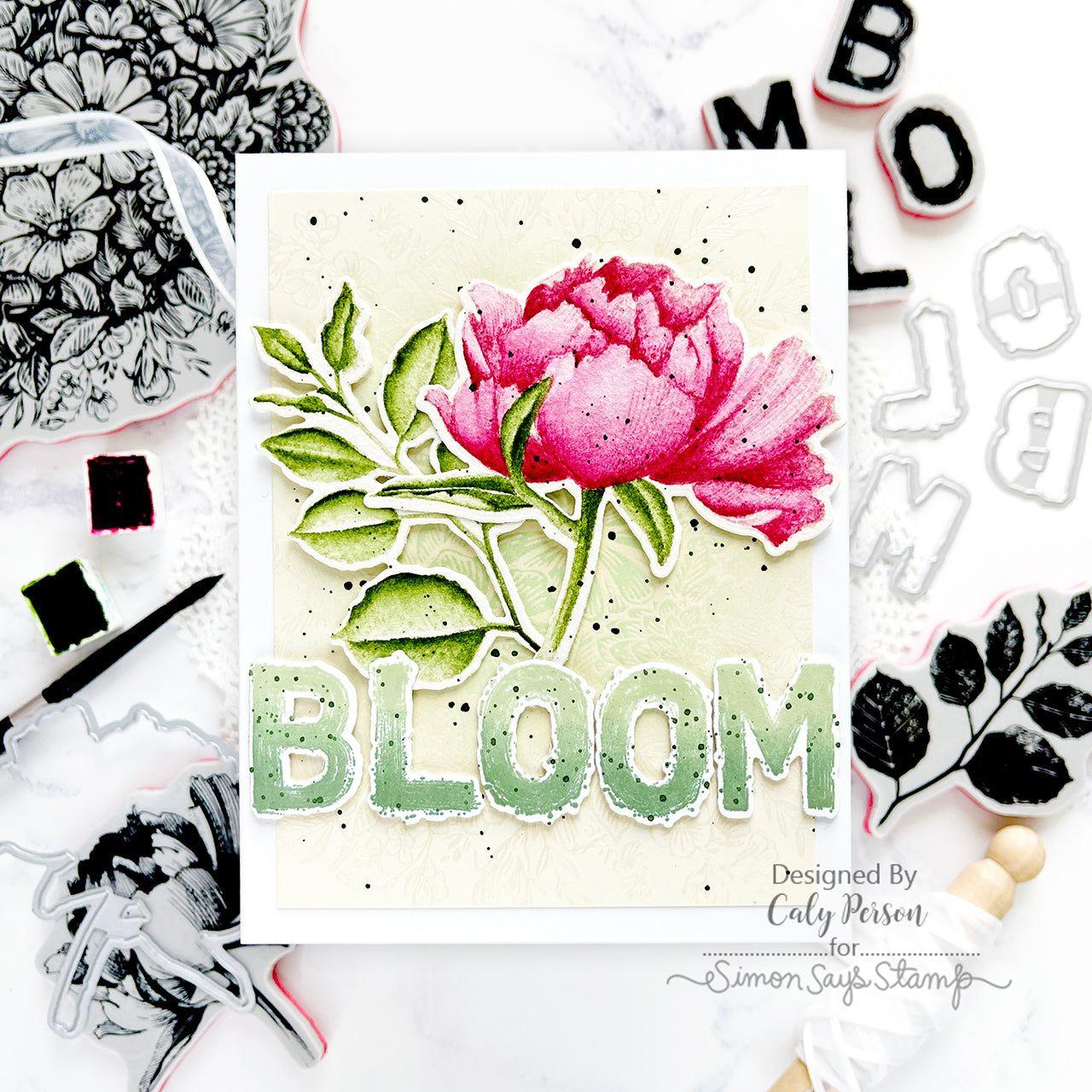 Tim Holtz Cling Rubber Stamps Sign Painter cms484