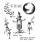 Tim Holtz Cling Rubber Stamps THE SCARECROW CMS451