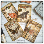Tim Holtz Cling Rubber Stamps Weathered Textiles cms023 things with wings | color-code:ALT01