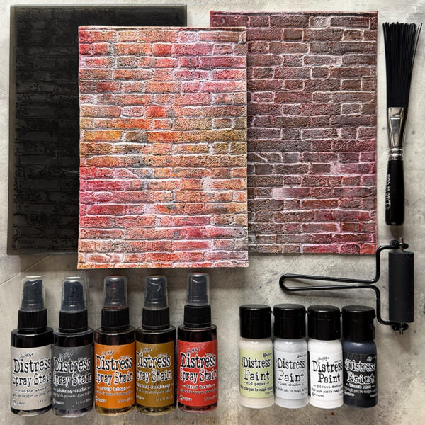 Tim Holtz Distress 12 Spray Stains Bundle 3 Texture Fades | color-code:ALT01