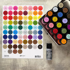 Tim Holtz Distress Assorted Label Sheets With Black and White Printing I Want It All Bundle Organizing System | color-code:ALT04