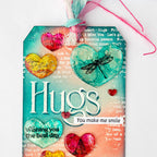 Tim Holtz Distress Ink Pad Abandoned Coral TIM43188 Heartfelt Tag | color-code:ALT01