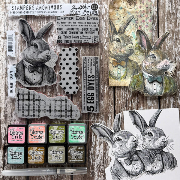 Tim Holtz Distress Mini Ink Pad Scorched Timber Ranger tdp83559 Easter and Spring Ideas | color-code:ALT05