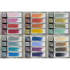 Tim Holtz Distress Mini Oxide Ink Pad Kits 1-6 And Ink Stand Black Mini Palette Bundle Swatches | color-code:ALT01