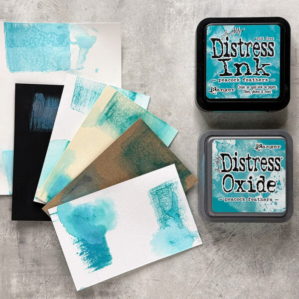 Tim Holtz Distress Oxide Ink Pad Peacock Feathers Ranger TDO56102 Distress Basics | color-code:ALT01