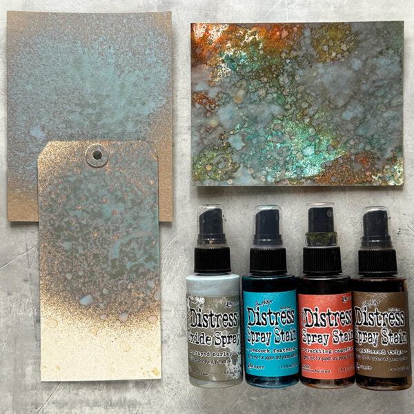 Tim Holtz Distress Oxide Spray Frayed Burlap Ranger tso67702 Asked and Answered Series | color-code:ALT04