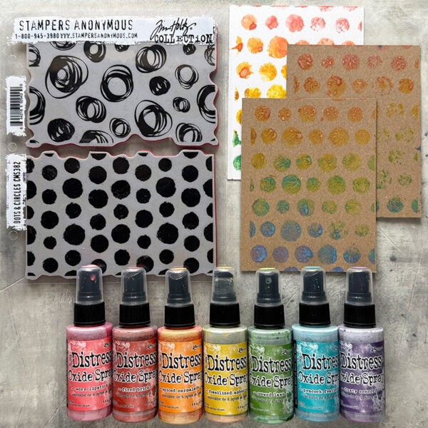 Tim Holtz Distress Oxide Spray Spiced Marmalade Ranger tso64800 Asked and Answered Series | color-code:ALT06