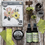 Tim Holtz Distress Spray Stain Bundled Sage Ranger TSS42204 Easter and Spring Ideas | color-code:ALT13