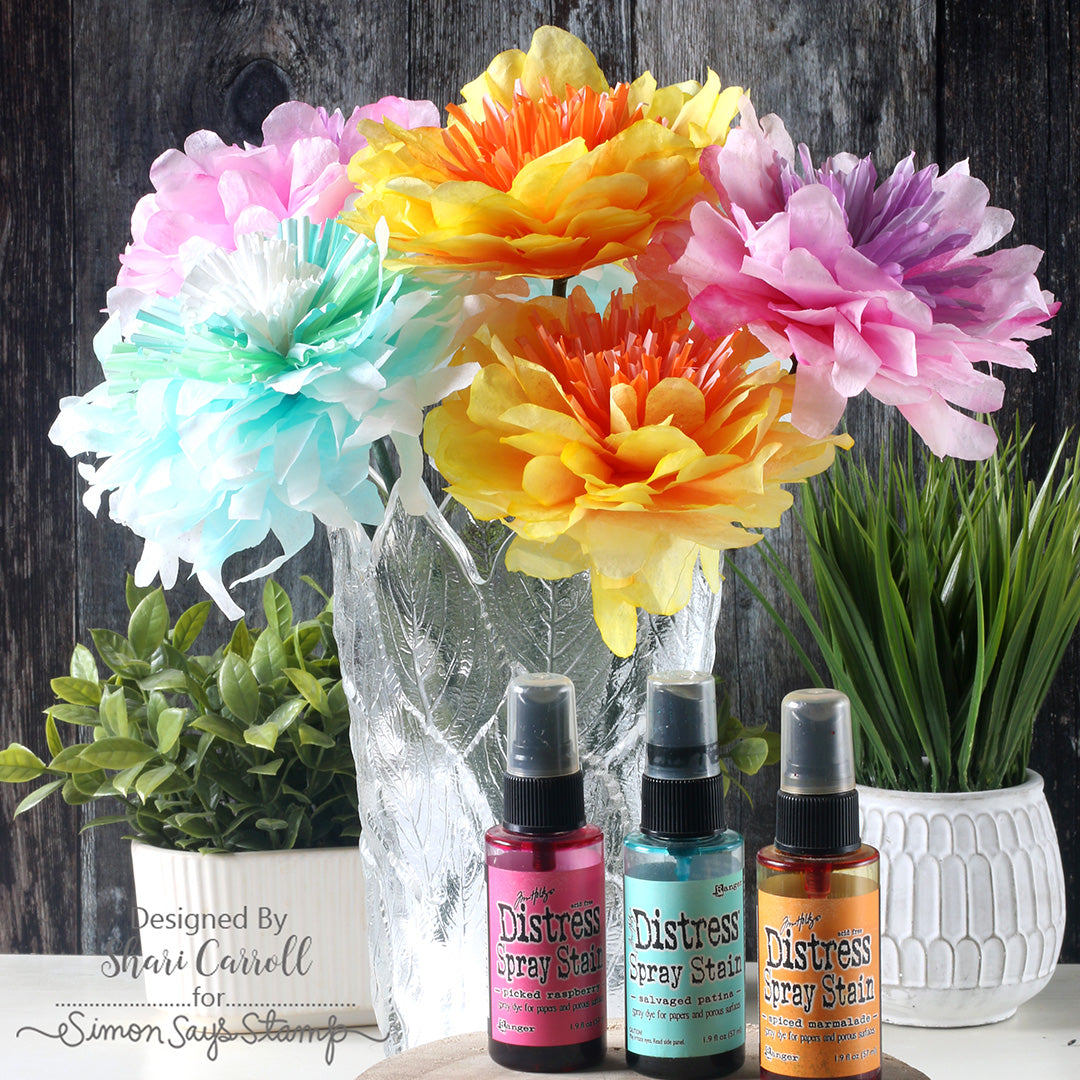 Tim Holtz Distress Spray Stain Spiced Marmalade Ranger TSS42501 DIY Flowers | color-code:ALT06