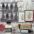 Tim Holtz Distress Watercolor Pencils Set 1 And Pencil Sharpener Holiday Cards | color-code:ALT098