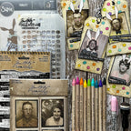 Tim Holtz Distress Watercolor Pencils Set 4 And Pencil Sharpener Bundle Easter Tags | color-code:ALT04