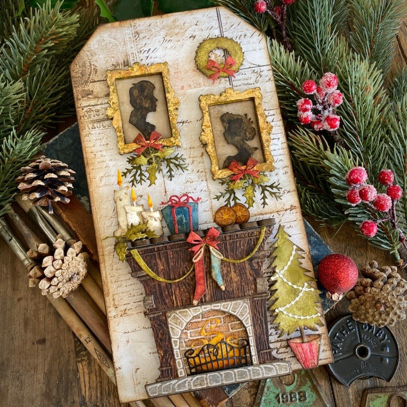 Tim Holtz Etcetera Scallop Trims thetc-008 fireside | color-code:ALT04
