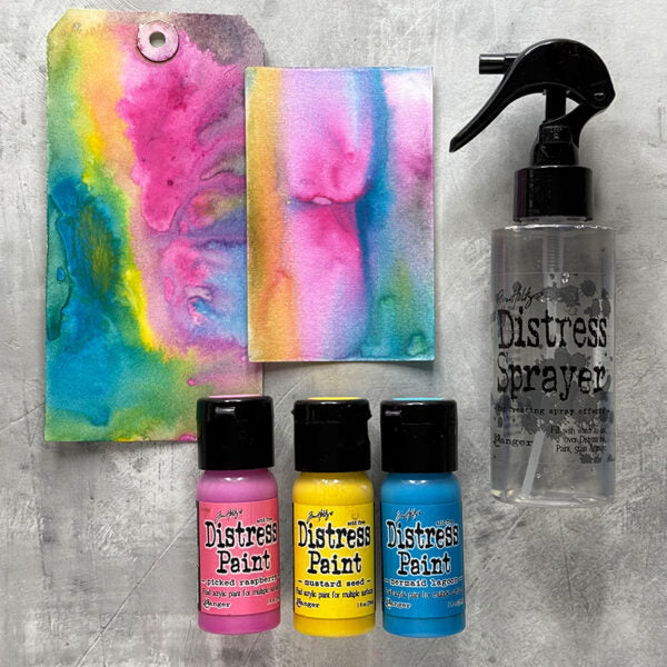 Tim Holtz Flip Top Distress Paint Mermaid Lagoon Ranger TDF50193 Distress Basics | color-code:ALT07