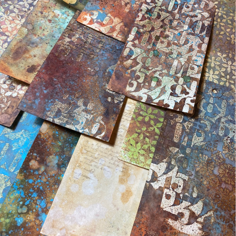 Tim Holtz Layering Stencil COUNTDOWN THS058 numbers