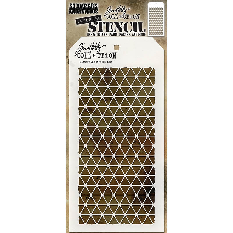 Tim Holtz Layering Stencil DIAMONDS THS081

