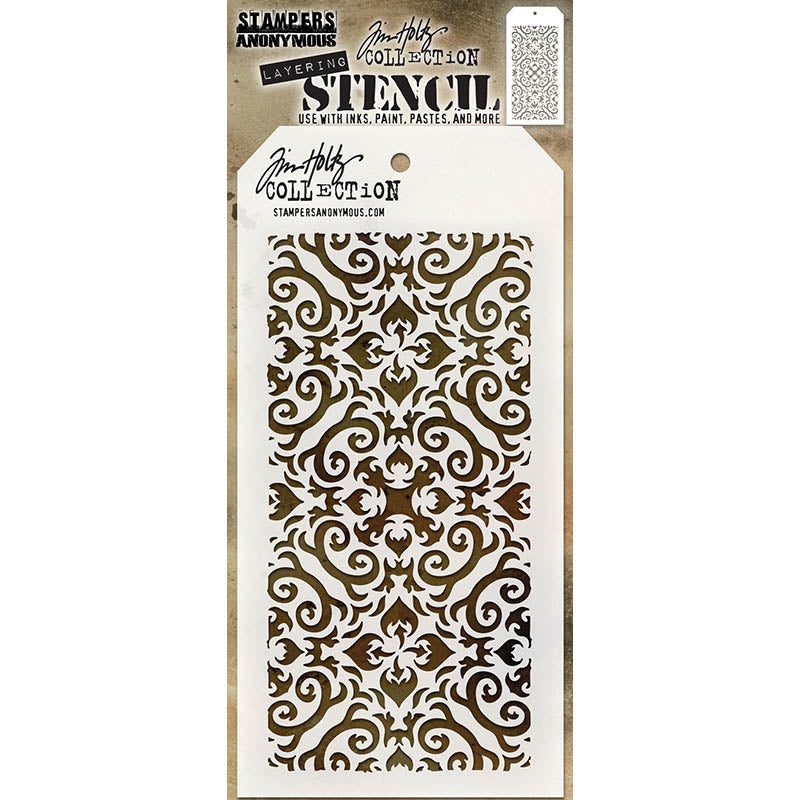 Tim Holtz Layering Stencil FLAMES THS091