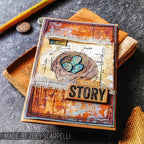 Tim Holtz Layering Stencil Flourish ths032 nest